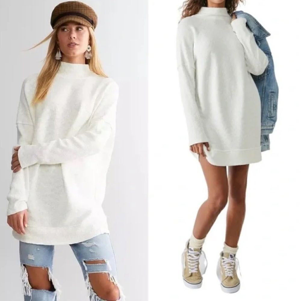 NWT Free people oversized cotton tunic XS